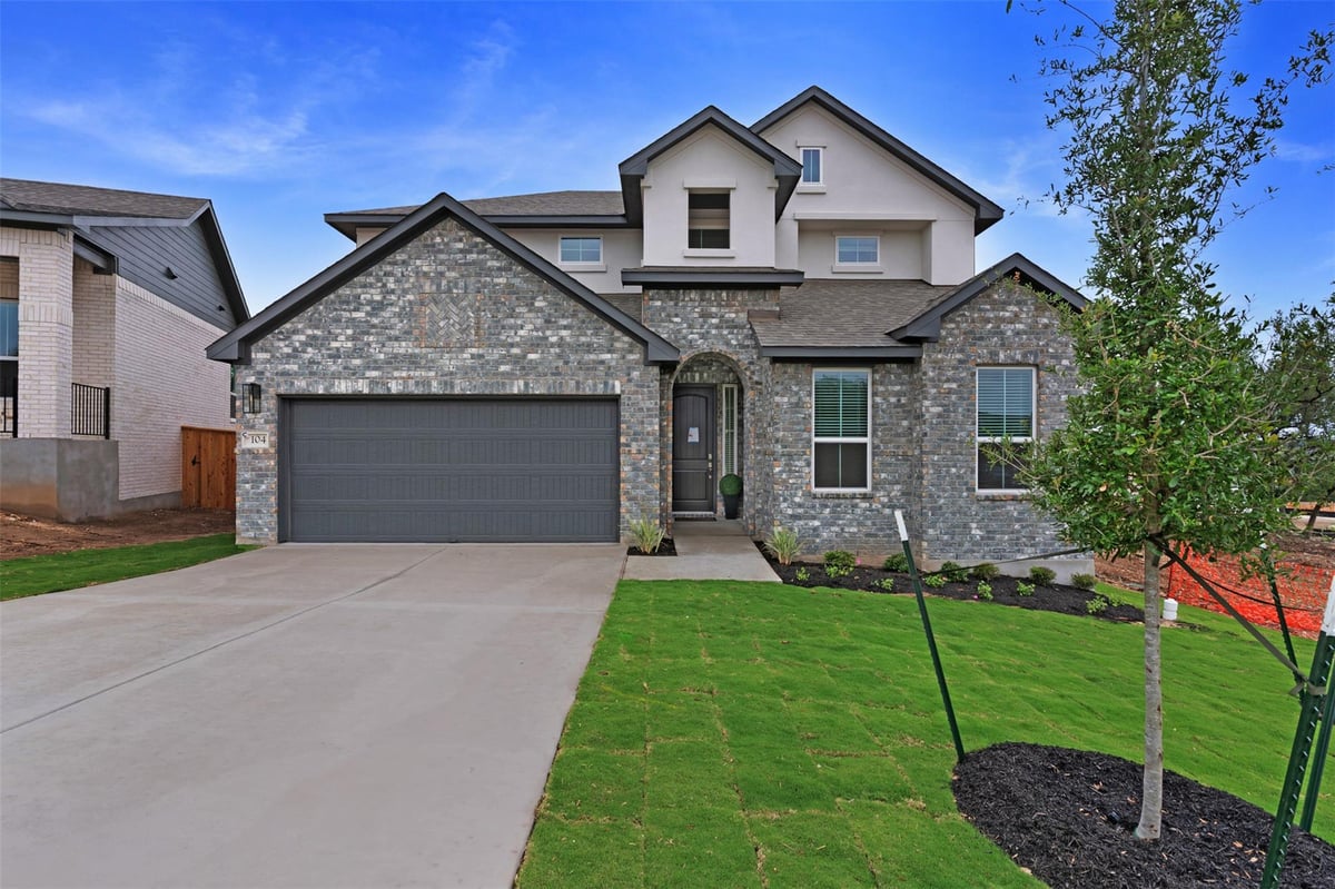 View 4304 College Square Dr in University Heights 4304 College Square Dr - front exterior - Luxury home in University Heights, Round Rock, TX
