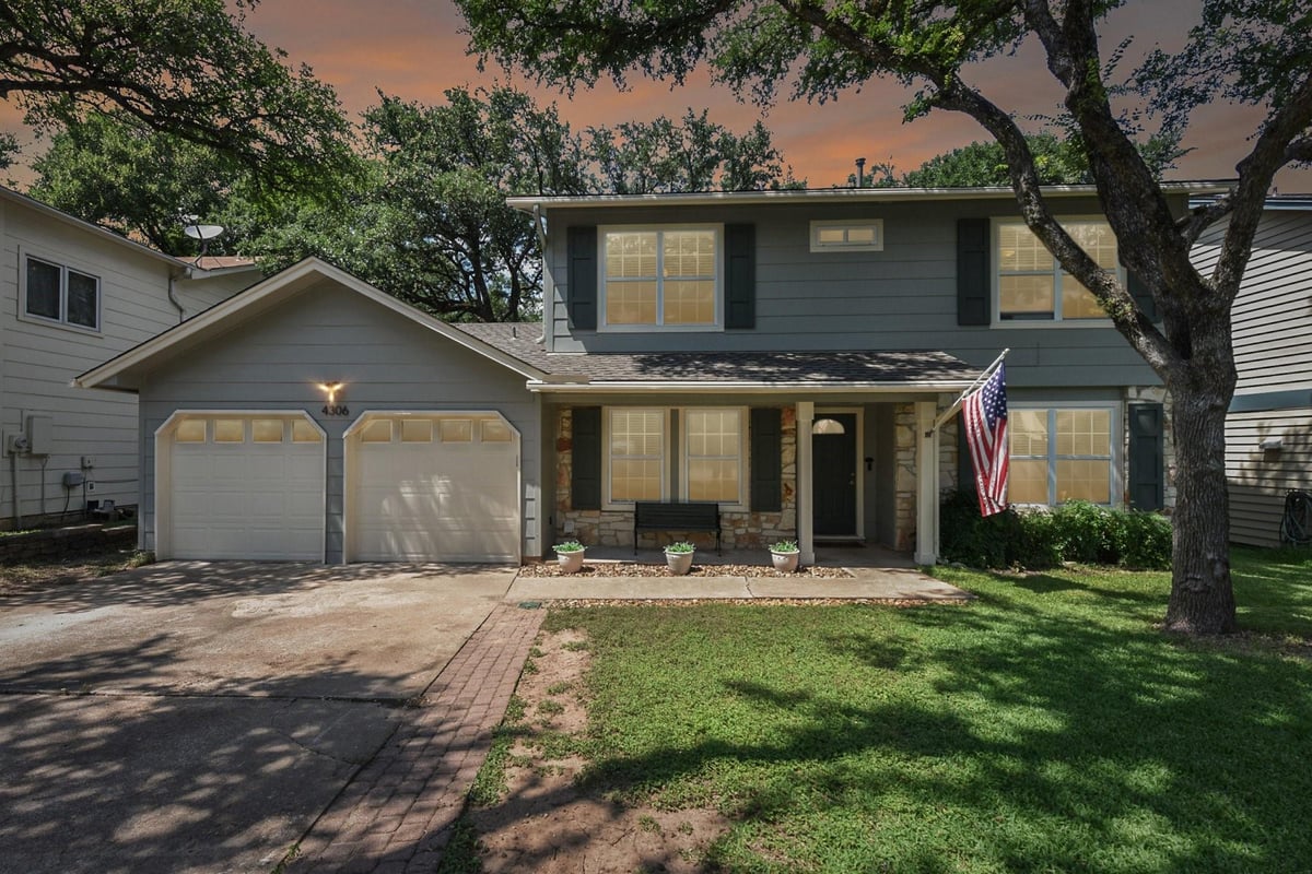 View 4306 Adelphi Ln in Milwood Sec 08 4306 Adelphi Ln - front exterior - Luxury home in Milwood Sec 08, Austin, TX