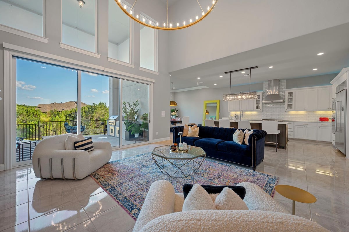 Living area at 4308 Olive Grove Cv - 4 bed 3 bath home