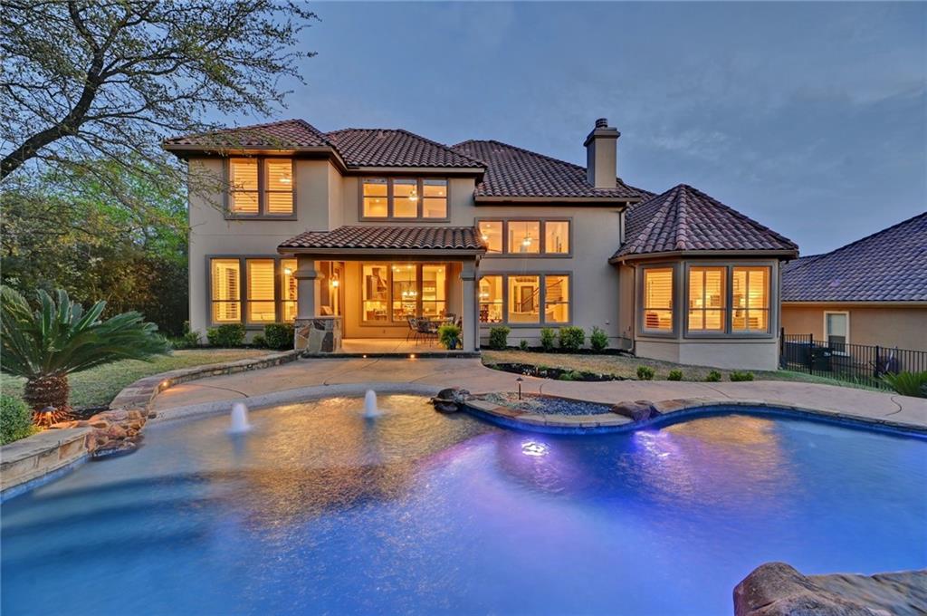 View 4308 VAIL Dv in Falconhead West Ph 1 Sec 2 & 4308 VAIL Dv - front exterior - Luxury home in Falconhead West Ph 1 Sec 2 &, Austin, TX