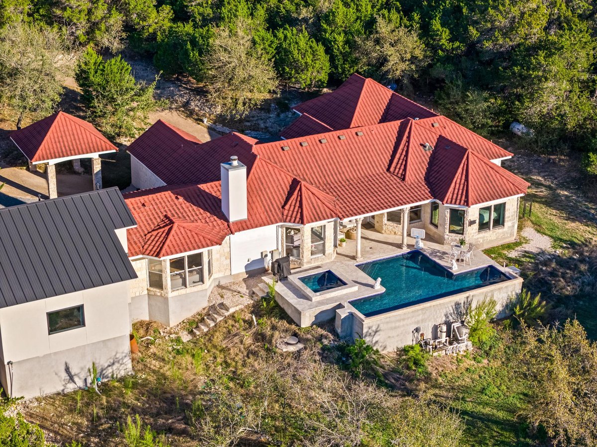 View 4309 Travis Vista Dr in Lake Country Estates 4309 Travis Vista Dr - front exterior - Luxury home in Lake Country Estates, Austin, TX