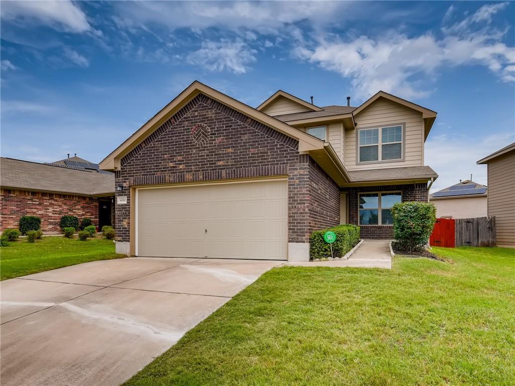 View 4310 Creede Dr in Colorado Crossing III Sec 8 4310 Creede Dr - front exterior - Luxury home in Colorado Crossing III Sec 8, Austin, TX