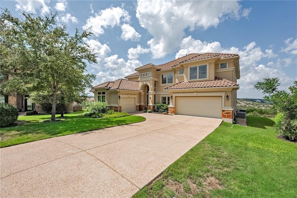 View 4312 Saint Elias ST in Falconhead West Ph 1 Sec 2 & 4312 Saint Elias ST - front exterior - Luxury home in Falconhead West Ph 1 Sec 2 &, Austin, TX