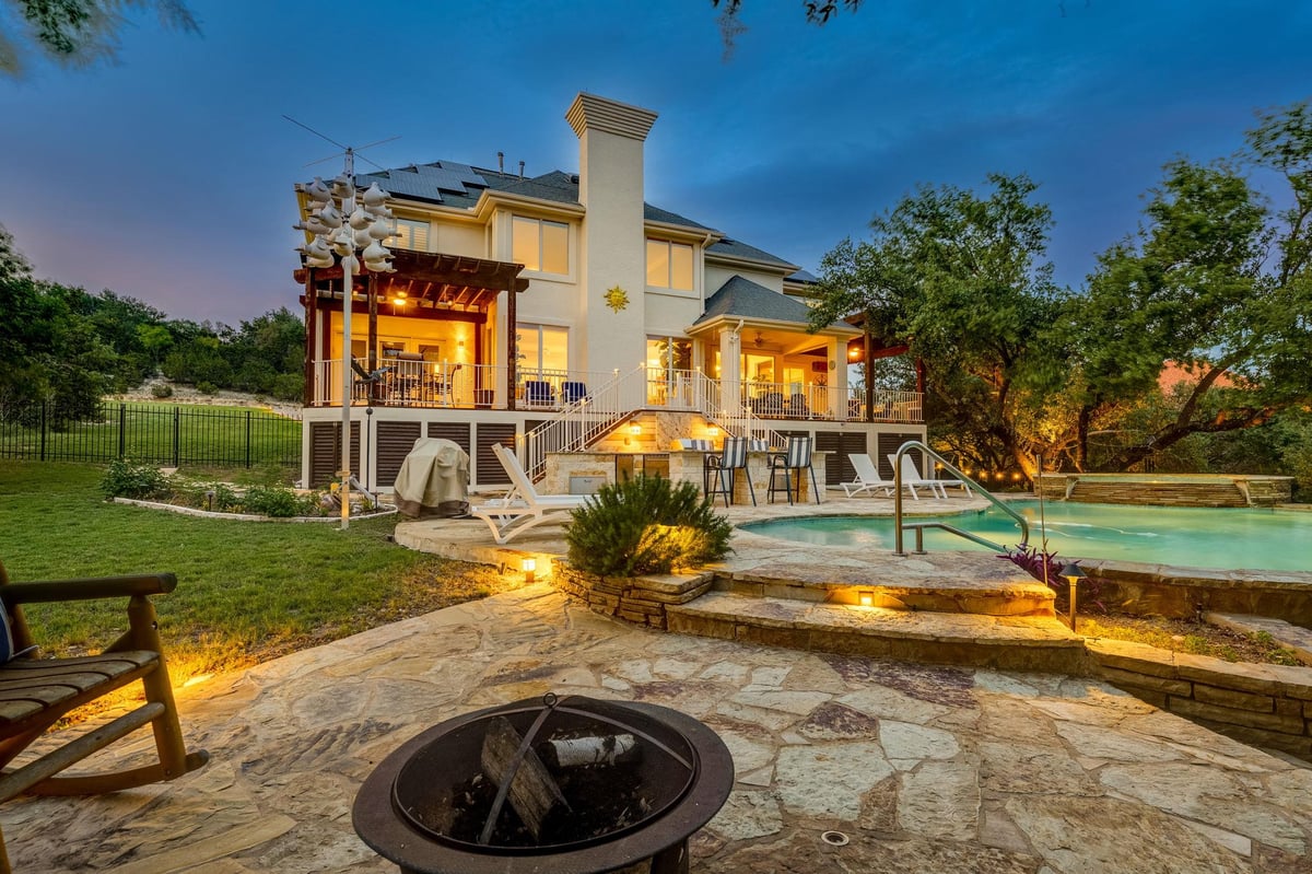 Living area at 4315 Lago Viento - 5 bed 4 bath home