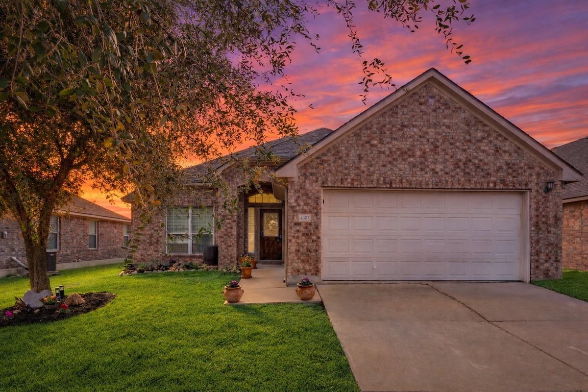 View 4325 Rolling Water Dr in Villages Of Hidden Lake Ph 3B 4325 Rolling Water Dr - front exterior - Luxury home in Villages Of Hidden Lake Ph 3B, Pflugerville, TX