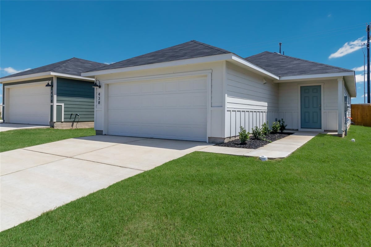 View 433 Sandringham Loop in WATERMILL 433 Sandringham Loop - front exterior - Luxury home in WATERMILL, Uhland, TX