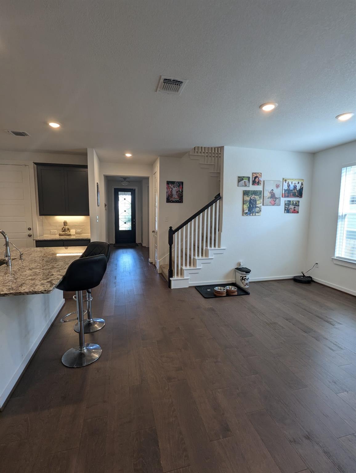 Living area at 4332 Chapel Hill St - 4 bed 3 bath home