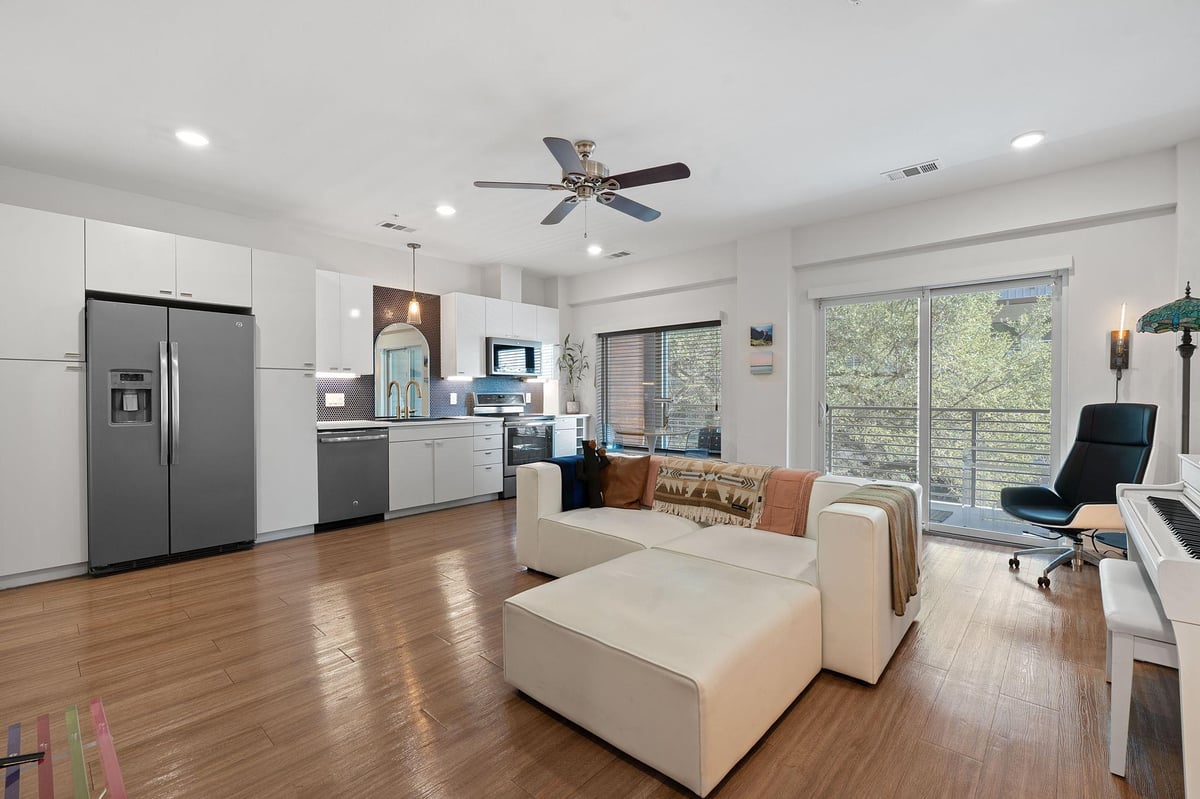 View 4361 S Congress Ave Unit #322 in Public Condos Bldg 2 4361 S Congress Ave Unit #322 - front exterior - Luxury home in Public Condos Bldg 2, Austin, TX