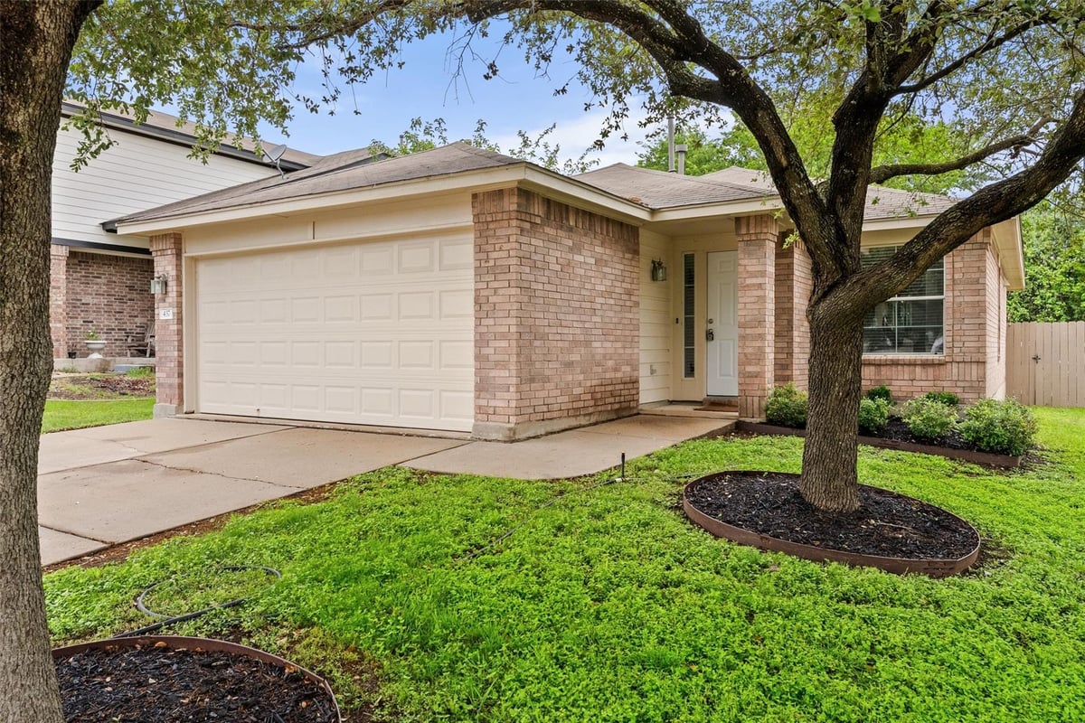View 437 Sweet Leaf Ln in Brookfield Estates 02 437 Sweet Leaf Ln - front exterior - Luxury home in Brookfield Estates 02, Pflugerville, TX