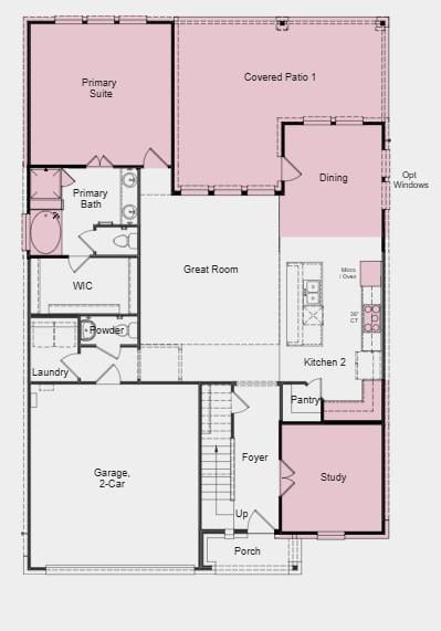 Living area at 438  Jackson River Loop - 4 bed 3 bath home