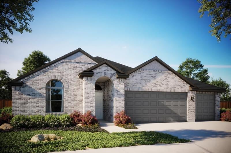 View 439 Backstays LOOP in Crosswinds 439 Backstays LOOP - front exterior - Luxury home in Crosswinds, Kyle, TX