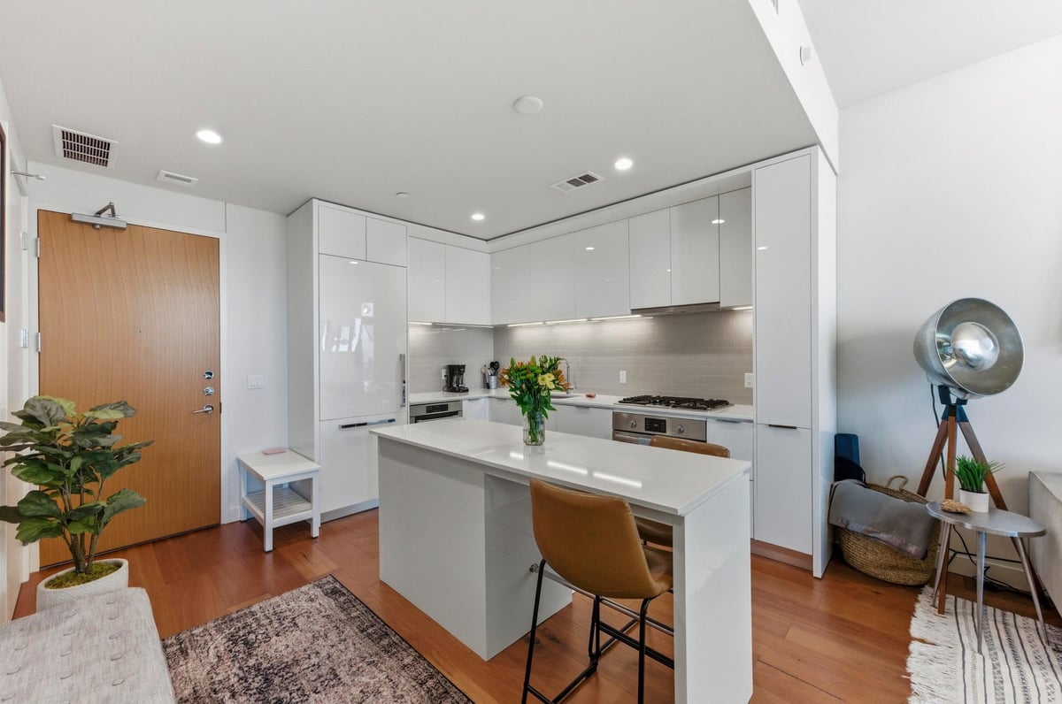 Bathroom at 44 East Ave Unit #1503 - 1 bed 1 bath home