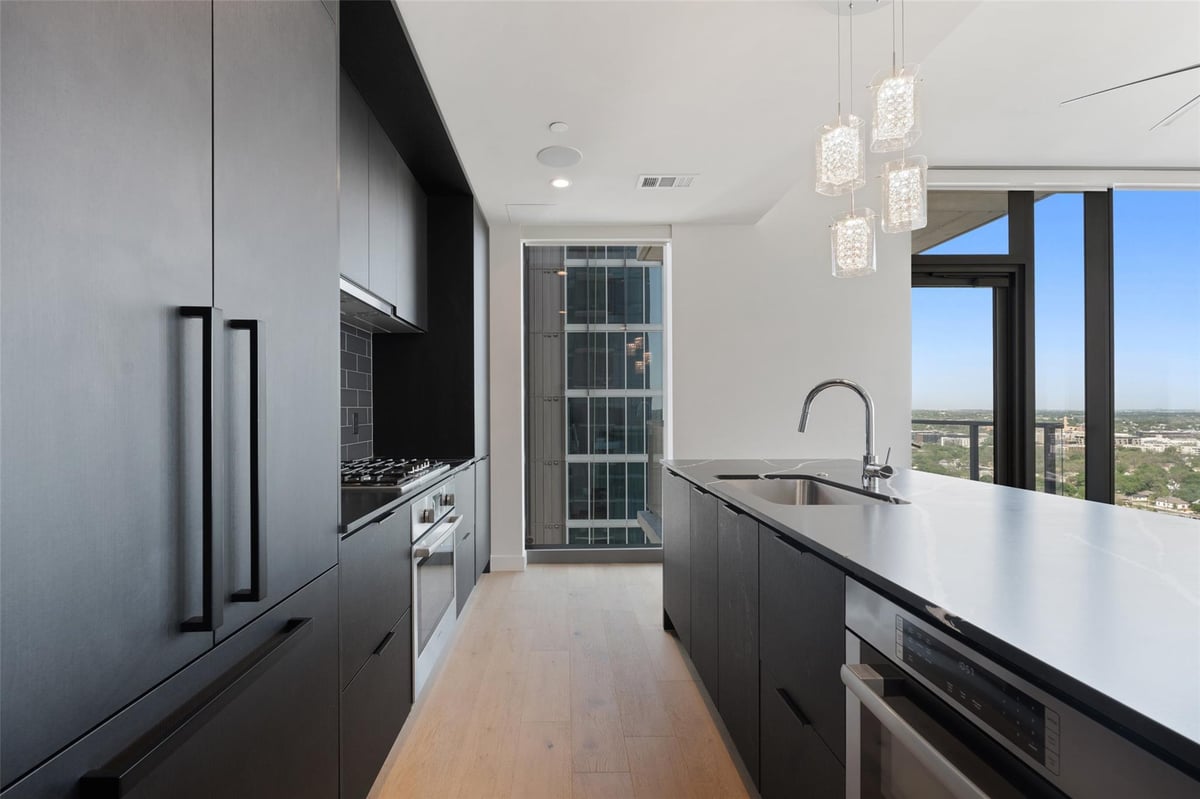 View 44 East Ave Unit #2307 in 44 East Ave Condos 44 East Ave Unit #2307 - front exterior - Luxury home in 44 East Ave Condos, Austin, TX