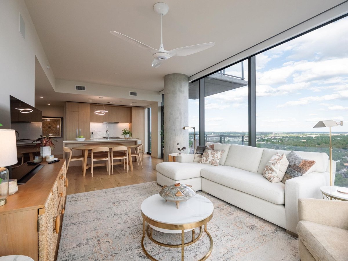 View 44 East Ave Unit #2310 in 44 East Ave Condos 44 East Ave Unit #2310 - front exterior - Luxury home in 44 East Ave Condos, Austin, TX