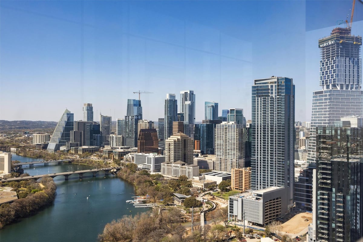 View 44 East Ave Unit #2607 in 44 East Ave Condos 44 East Ave Unit #2607 - front exterior - Luxury home in 44 East Ave Condos, Austin, TX