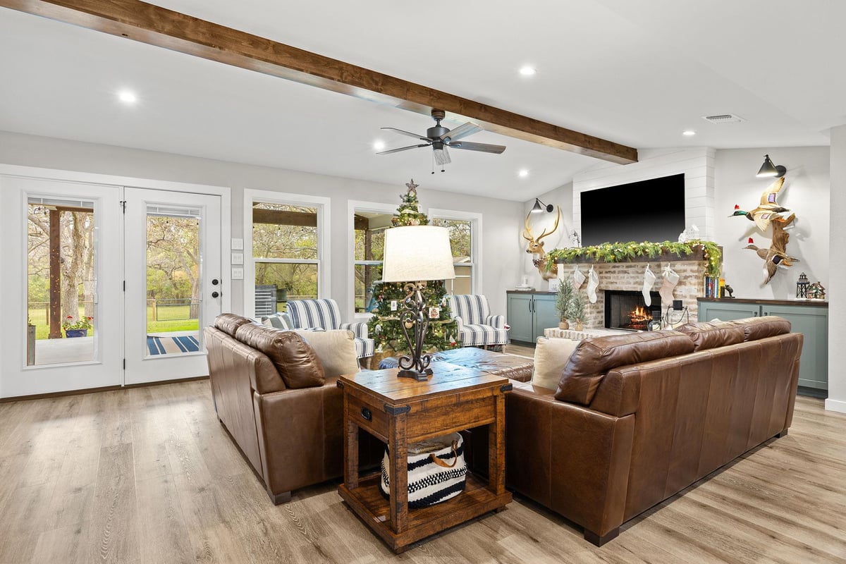 Primary bedroom at 4400 County Road 123 - 4 bed 2 bath home