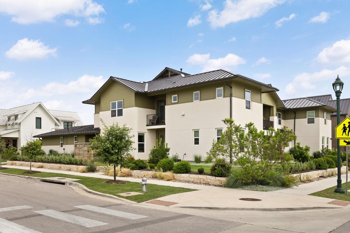 View 4400 Tilley ST Unit #A in Mueller 4400 Tilley ST Unit #A - front exterior - Luxury home in Mueller, Austin, TX