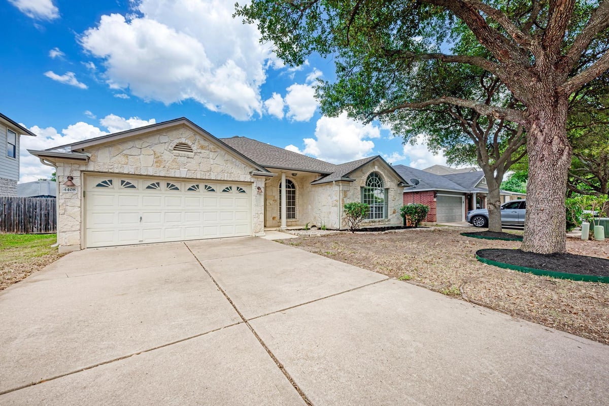 View 4408 Tello PATH in Sendera South Sec 02 4408 Tello PATH - front exterior - Luxury home in Sendera South Sec 02, Austin, TX