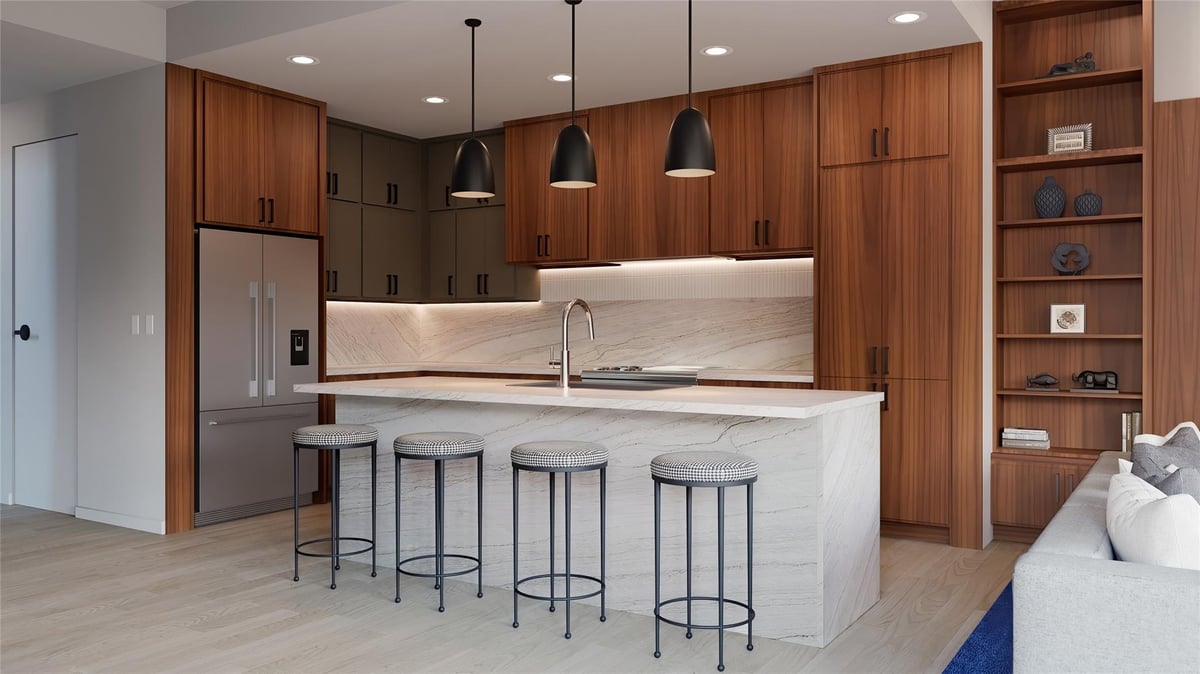 Kitchen at 4409 Banister Ln Unit #BLDG 1 - 4 bed 3 bath home