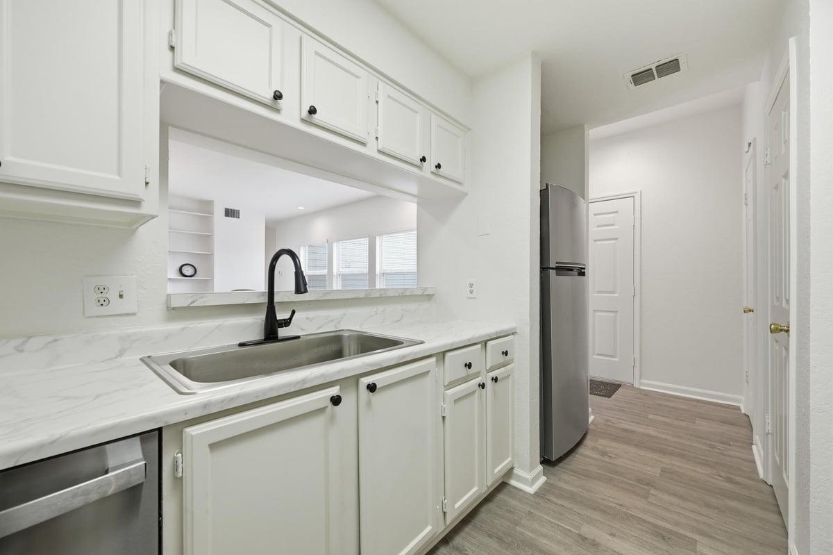 Primary bedroom at 4409 Duval St Unit #305 - 2 bed 2 bath home