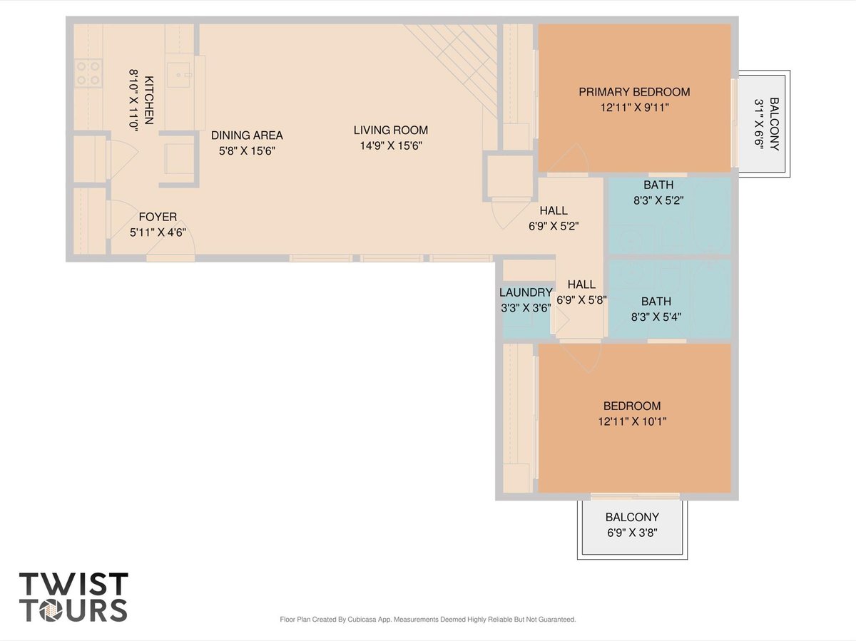 Bathroom at 4409 Duval St Unit #305 - 2 bed 2 bath home