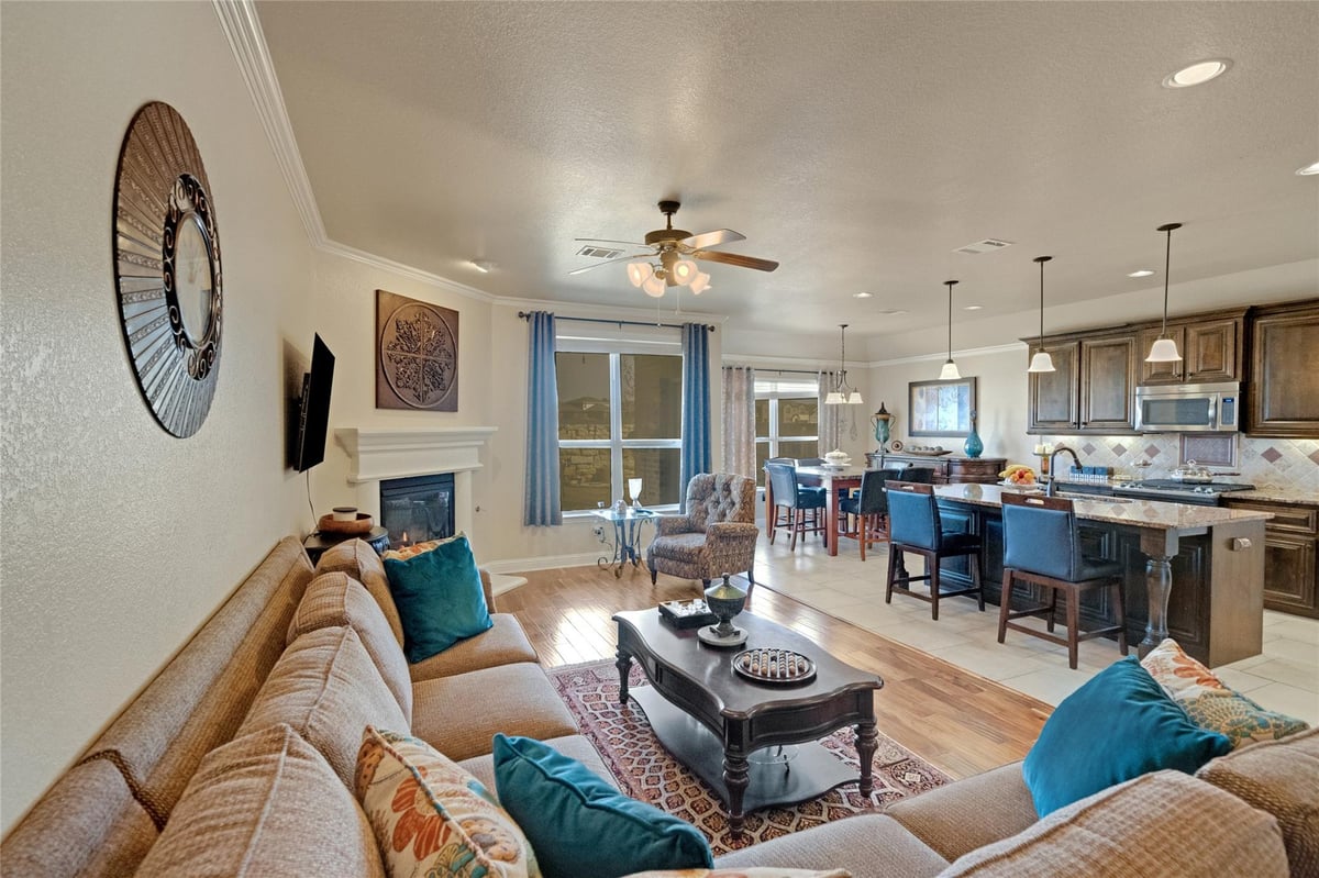 Living area at 441 Mistflower Springs Dr - 3 bed 2 bath home
