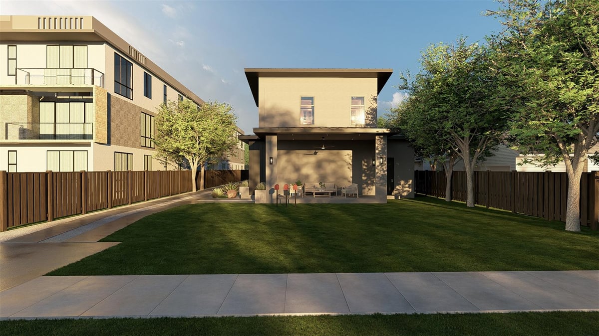 Kitchen at 4412 S 1st St Unit #2 - 3 bed 3 bath home