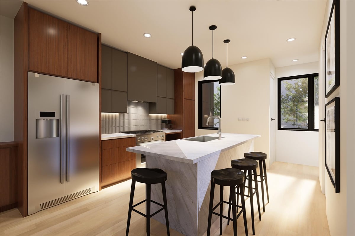 Primary bedroom at 4413 Banister Ln Unit #BLDG 1 - UNIT 101 - 3 bed 3 bath home