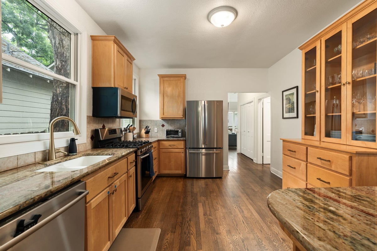 Primary bedroom at 4413 Bellvue Ave - 4 bed 2 bath home