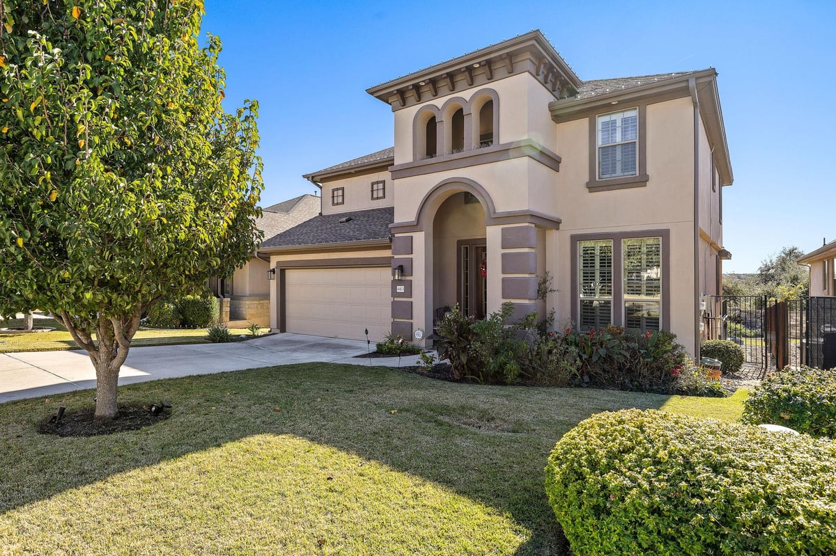 View 4413 Tambre Bnd in Ladera Ph 1 4413 Tambre Bnd - front exterior - Luxury home in Ladera Ph 1, Austin, TX