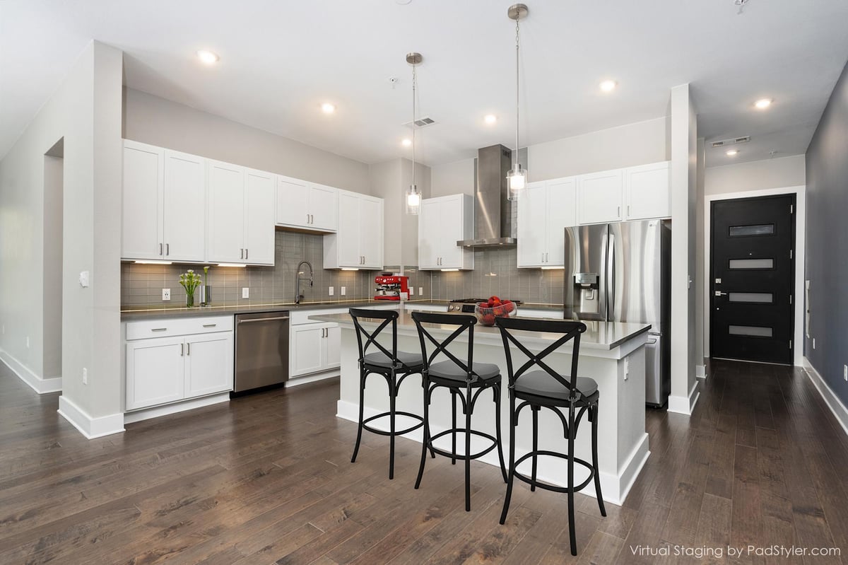 Kitchen at 4415 Jackson Ave Unit #4301 - 2 bed 2 bath home