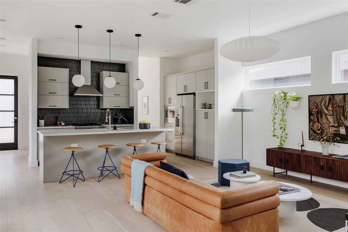 Living area at 4425 Jinx Ave Unit #1 - 4 bed 2 bath home