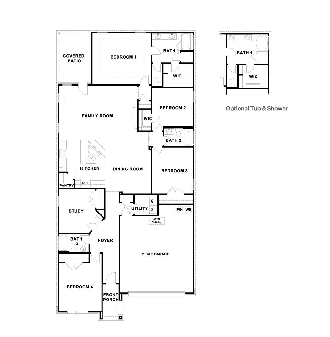 Living area at 444 Eagle Canyon Dr - 4 bed 3 bath home