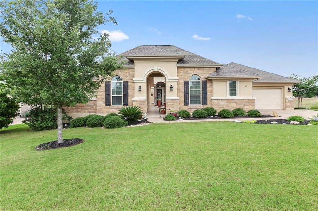 View 444 Emma Loop in Reunion Ranch Sec Two 444 Emma Loop - front exterior - Luxury home in Reunion Ranch Sec Two, Austin, TX