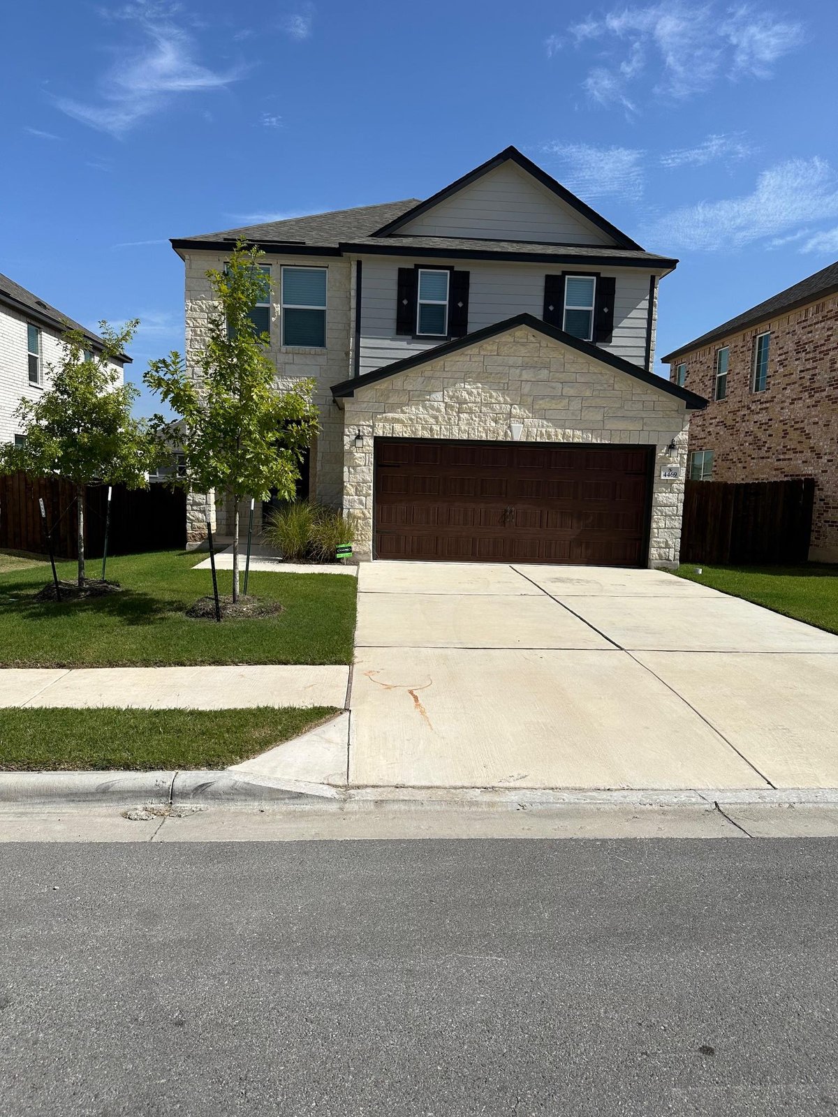 View 4469 Acerno St in Salerno Ph 2 4469 Acerno St - front exterior - Luxury home in Salerno Ph 2, Round Rock, TX