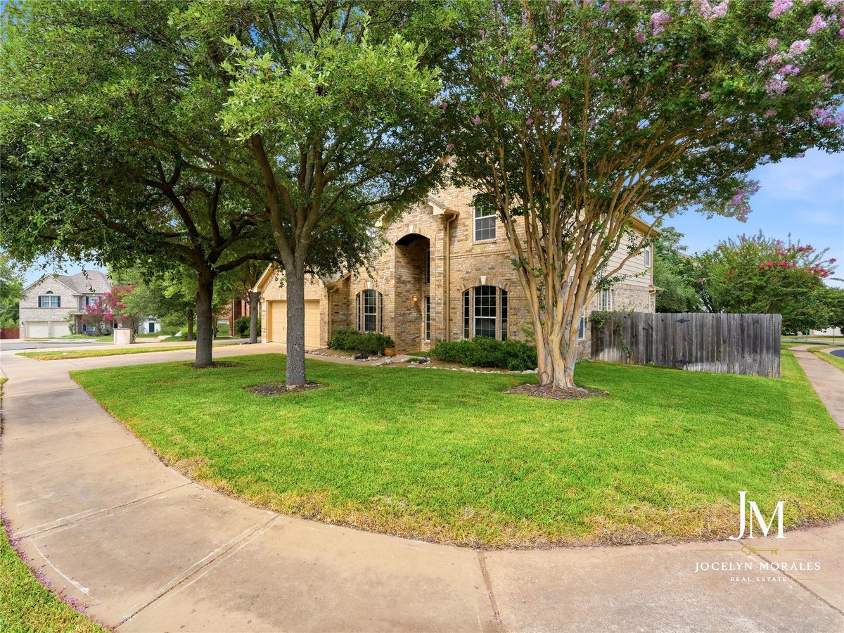 View 4500 Corazon CV in Sendero Spgs Sec 01 4500 Corazon CV - front exterior - Luxury home in Sendero Spgs Sec 01, Round Rock, TX