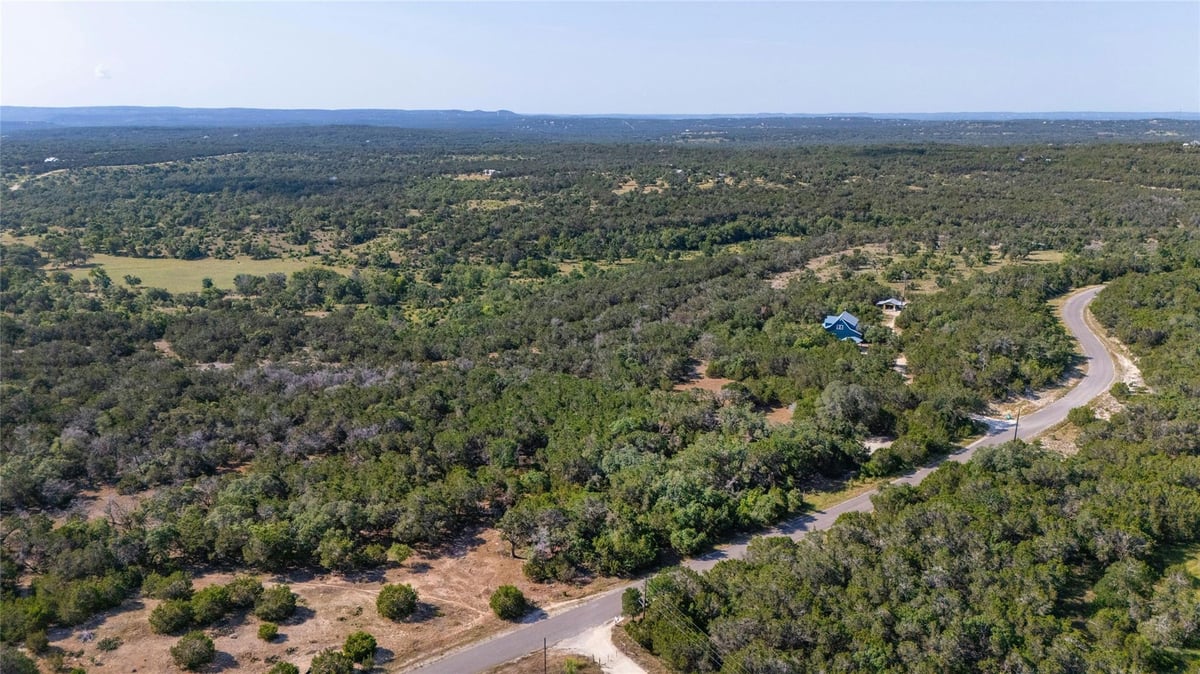 Primary bedroom at 4501 Cottonwood Rd - Burnett Ranch Sec 5, Wimberley, TX