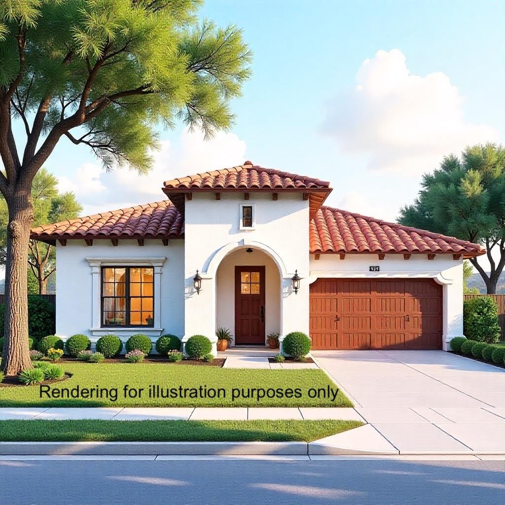 4501 Spanish Oaks Club Blvd Unit #1 - front exterior - Luxury lot in Spanish Oaks, Austin, TX