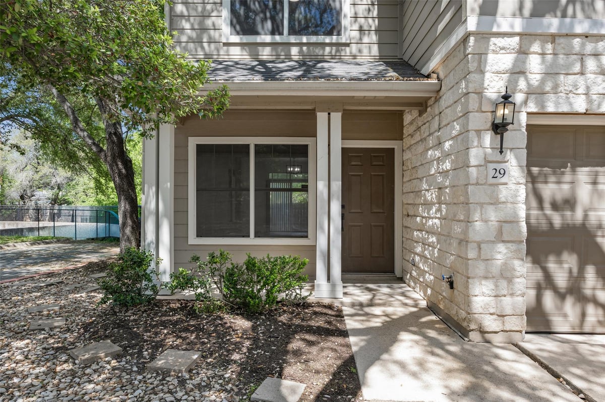 Kitchen at 4501 Whispering Valley Dr Unit #29 - 2 bed 2 bath home