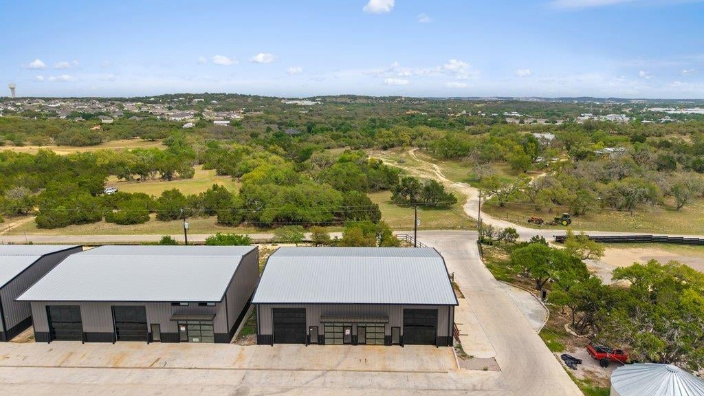View 451 Farrell Rd Unit #100A in Farrell Lane Flex Space Condo 451 Farrell Rd Unit #100A - front exterior - Luxury home in Farrell Lane Flex Space Condo, Dripping Springs, TX