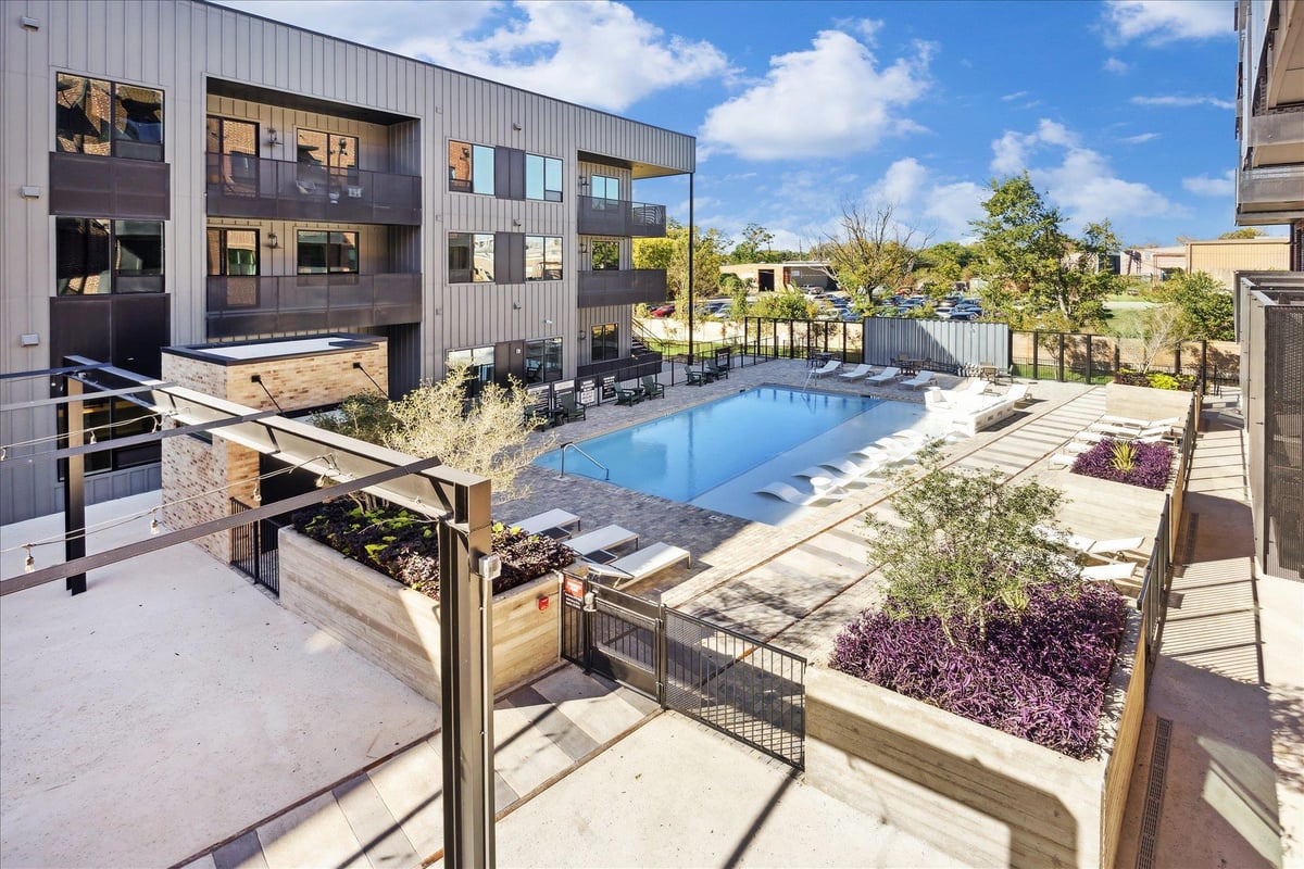 View 4510 Terry-O LN Unit #210 in Station at St Elmo 4510 Terry-O LN Unit #210 - front exterior - Luxury home in Station at St Elmo, Austin, TX