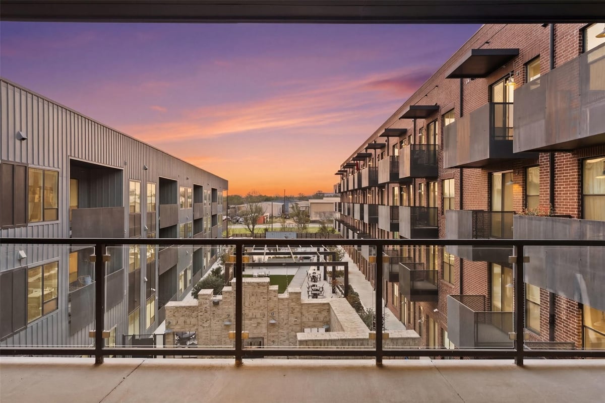 View 4510 Terry O Ln Unit #326 in STATION AT ST ELMO THE CONDOMINIUMS 4510 Terry O Ln Unit #326 - front exterior - Luxury home in STATION AT ST ELMO THE CONDOMINIUMS, Austin, TX