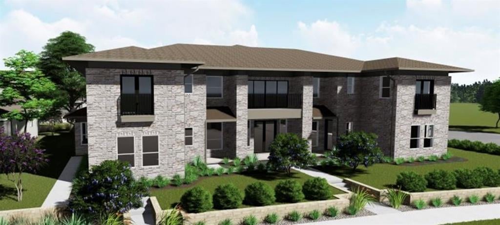 View 4512 Tilley St Unit #E in Mueller 4512 Tilley St Unit #E - front exterior - Luxury home in Mueller, Austin, TX