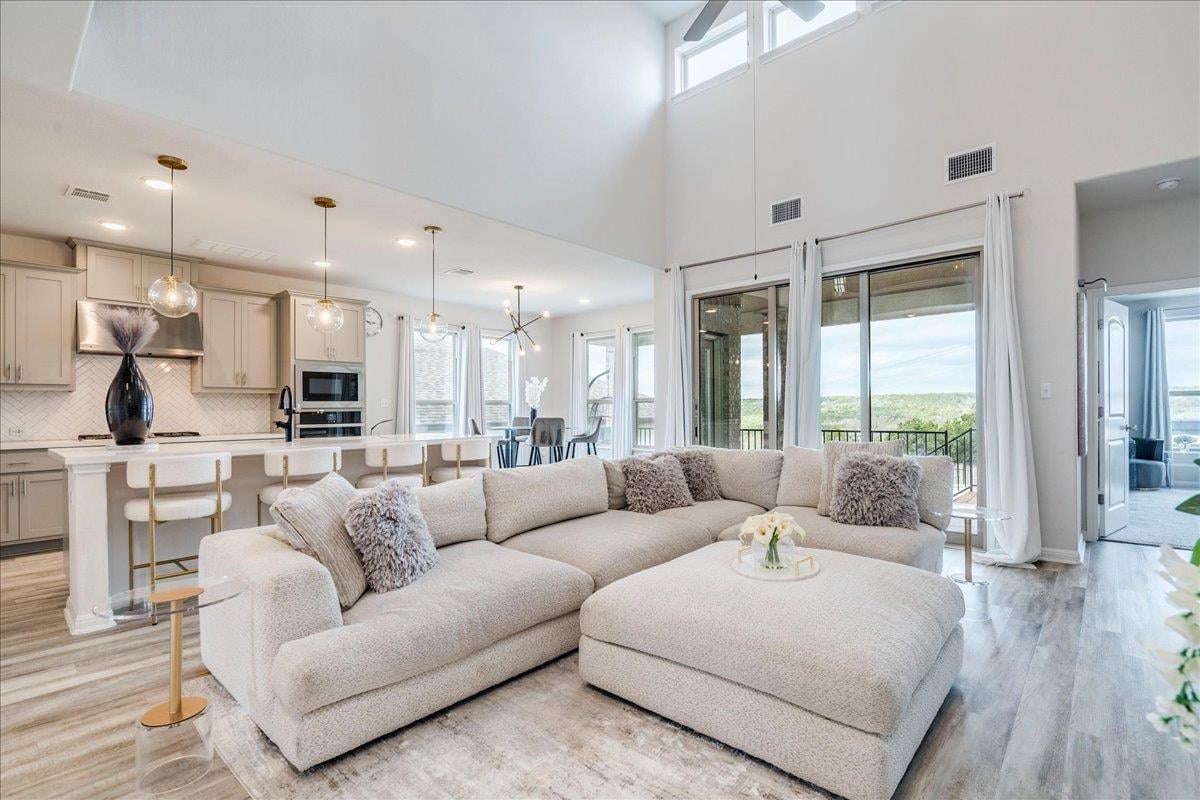 View 4513 Lucabella LN in Travisso 4513 Lucabella LN - front exterior - Luxury home in Travisso, Leander, TX