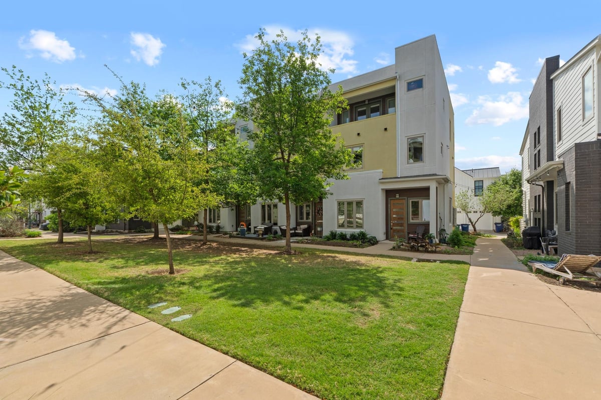 View 4517 Kocurek ST in Mueller Sec Ix Sub Amd 4517 Kocurek ST - front exterior - Luxury home in Mueller Sec Ix Sub Amd, Austin, TX