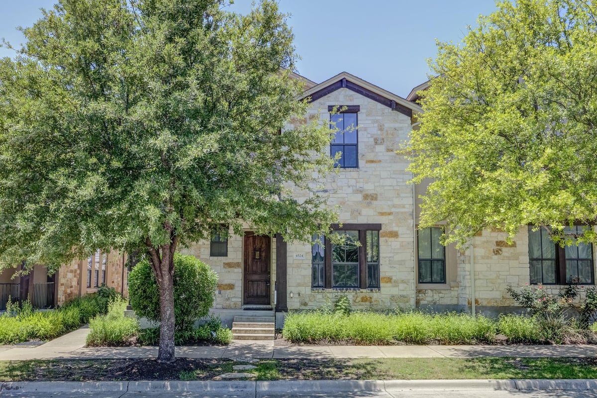 View 4524 Berkman DR in Mueller Sec Vi Sub 4524 Berkman DR - front exterior - Luxury home in Mueller Sec Vi Sub, Austin, TX