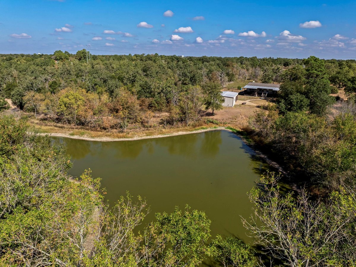 View 454 Leisure Ln in Bluebonnet Acres 454 Leisure Ln - front exterior - Luxury home in Bluebonnet Acres, Cedar Creek, TX