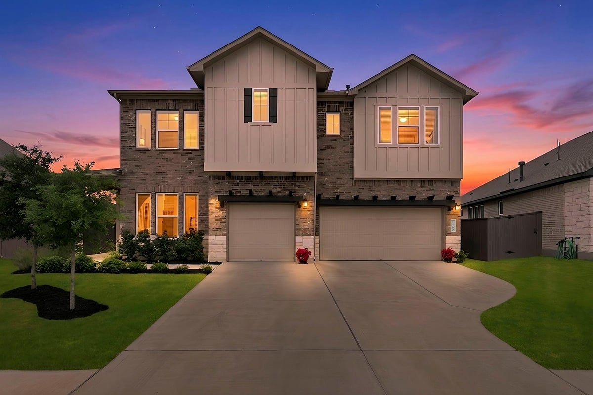 View 460 Constitution Way in Anthem Ph 1-A 460 Constitution Way - front exterior - Luxury home in Anthem Ph 1-A, Kyle, TX