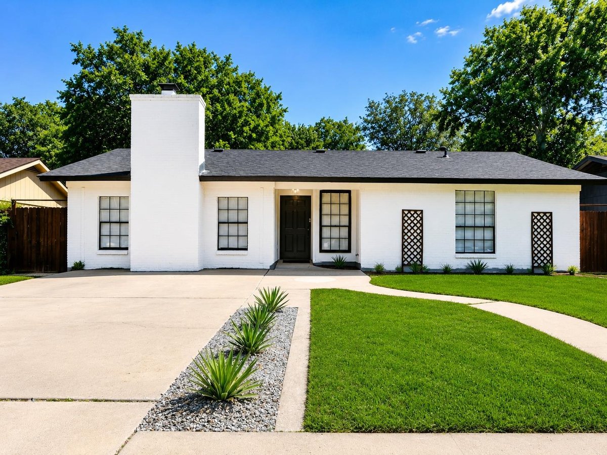 View 4604 Brassiewood Dr in Dove Springs 4604 Brassiewood Dr - front exterior - Luxury home in Dove Springs, Austin, TX