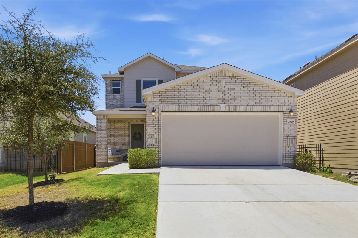 View 4605 Colmar DR in East Village Single Family Ph I 4605 Colmar DR - property photo 1 - Luxury home in East Village Single Family Ph I, Manor, TX